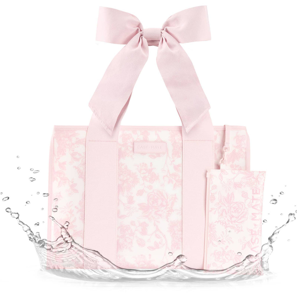 Case - Mate Afternoon Rosé Bow Jelly Tote Bag - Sienna Roe
