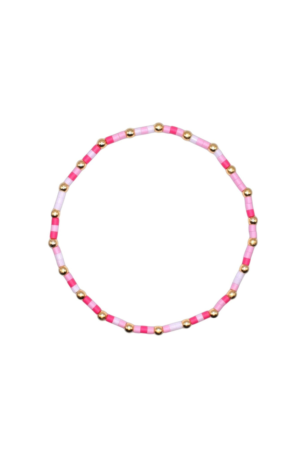 The Claire- Light Pink/ Hot Pink/ White - Sienna Roe